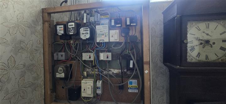 Old fuse boards and wiring