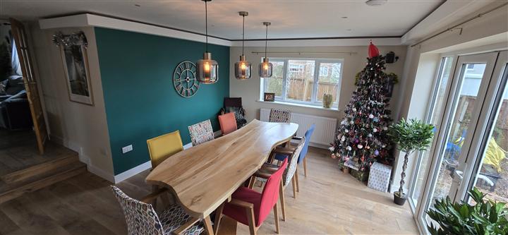 Dining room pendants and downlights
